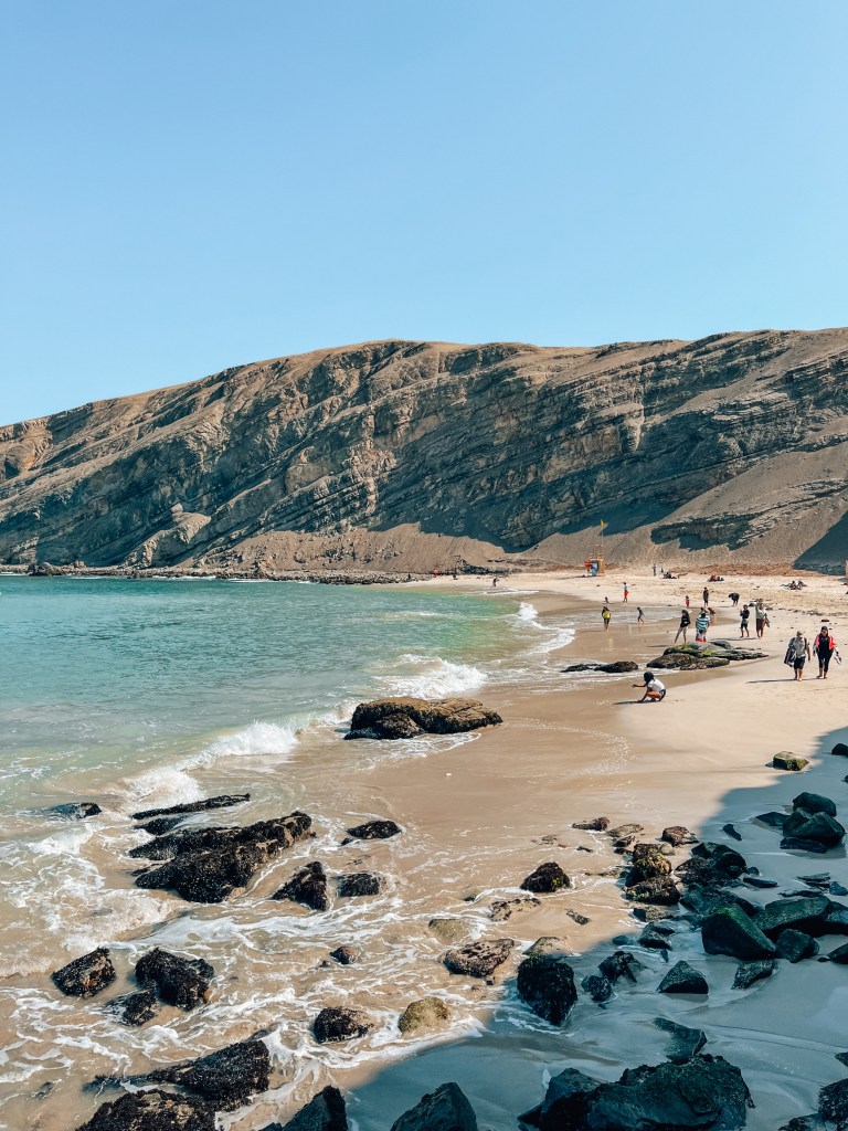 Playa de la Mina, Paracas