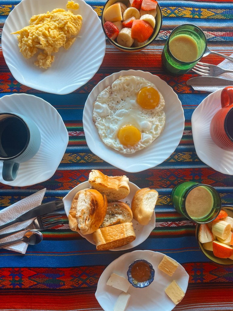 Desayuno en Casa Alquimia