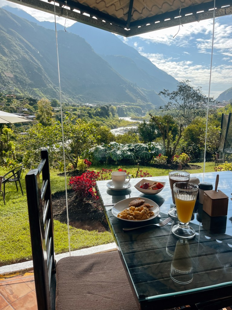 Desayuno Baños de Aguasanta