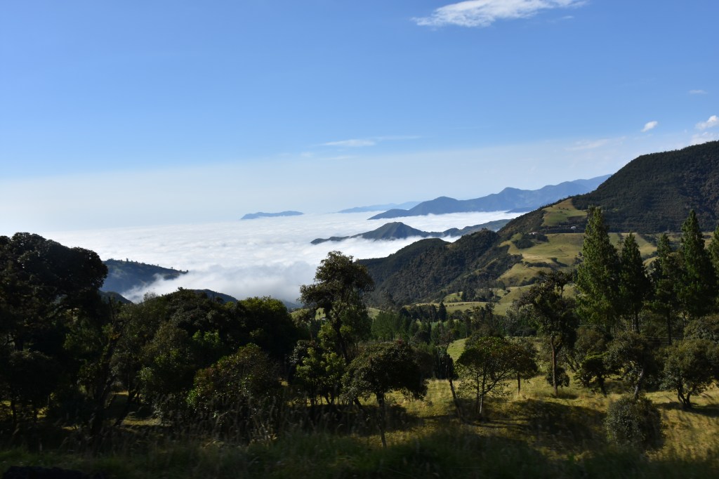 Carretera hacia Cuenca, Ecuador