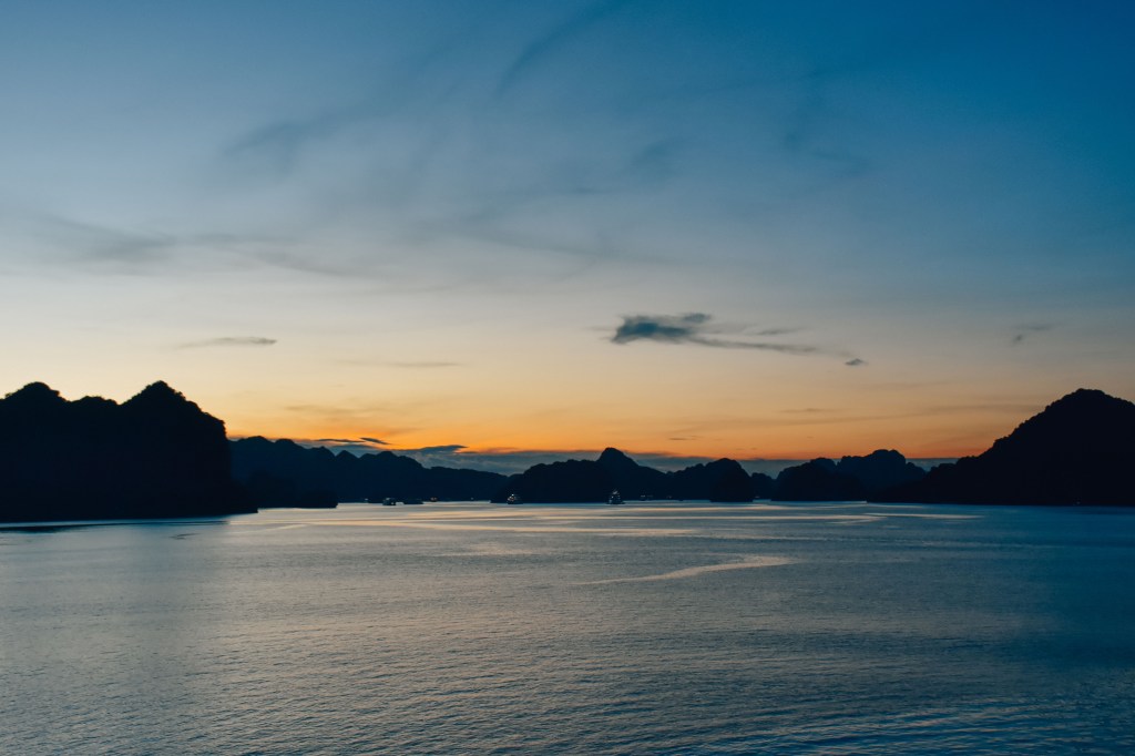 Atardecer en Lan Ha Bay